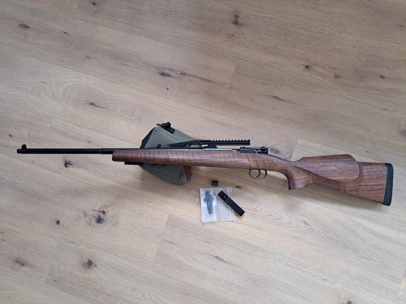 Schwedenmauser M38 in traumhaftem Jagdschaft, 6,5x55SE – Bild 1