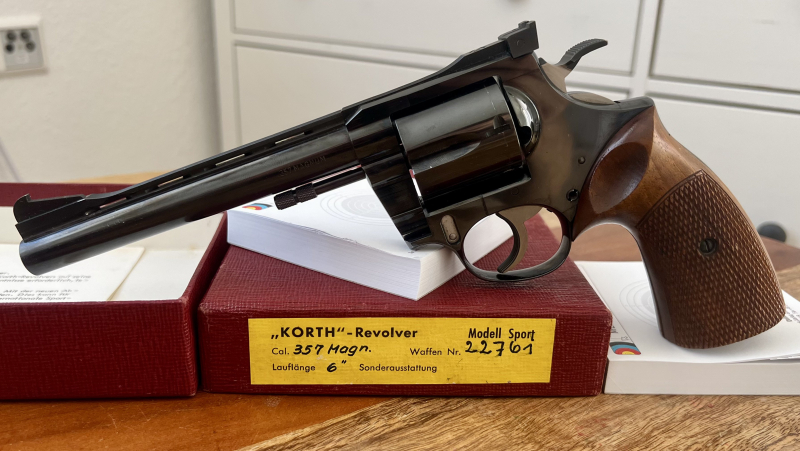 Korth .357Mag. 6 Zoll Revolver Sportrevolver Ratzeburg – Bild 1