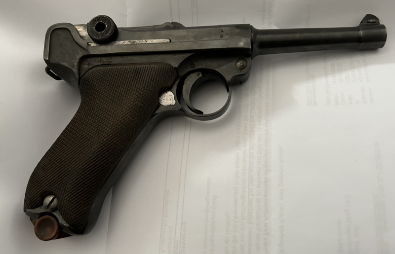 Pistole 08 Erfurt 1918 im cal.9 mm Para – Bild 1