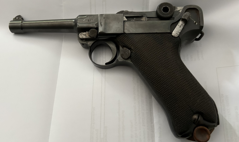 Pistole 08 Erfurt 1918 im cal.9 mm Para – Bild 2