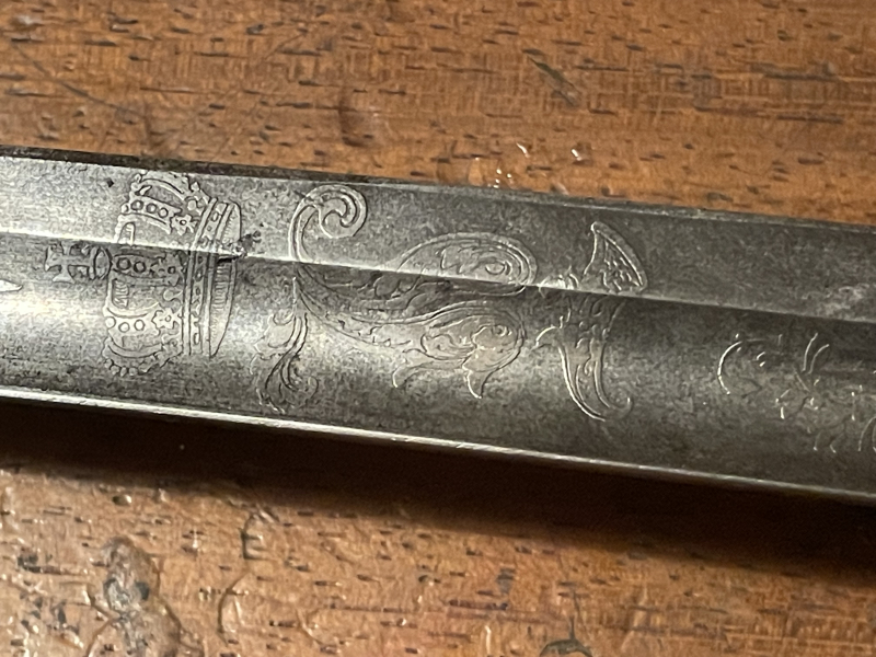 Bayern Säbel M 55 Klinge mit Ludwig Monogramm – Bild 3
