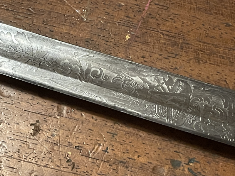Bayern Säbel M 55 Klinge mit Ludwig Monogramm – Bild 4