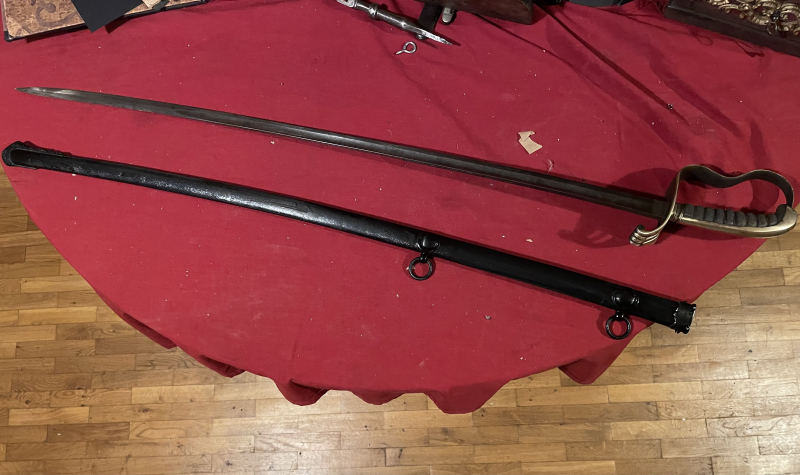 Bayern Säbel M 55 Klinge mit Ludwig Monogramm – Bild 1