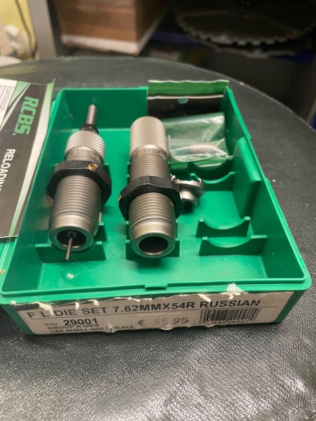 RCBS 7,62x54R VK-Matrizensatz #29001 mit Hülsenhalter – Bild 1
