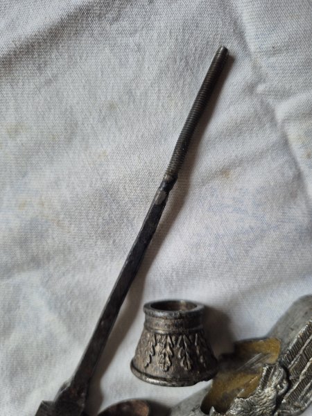Ersatzteile - Heeresoffiziersdolch Klinge Dolchklinge Parierstange Knauf Dolchscheide Hersteller WKC – Bild 5
