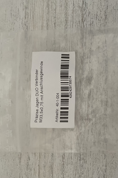 Präziese Jagen Duo-Verbinder M33,5x0,75 Guide – Bild 1