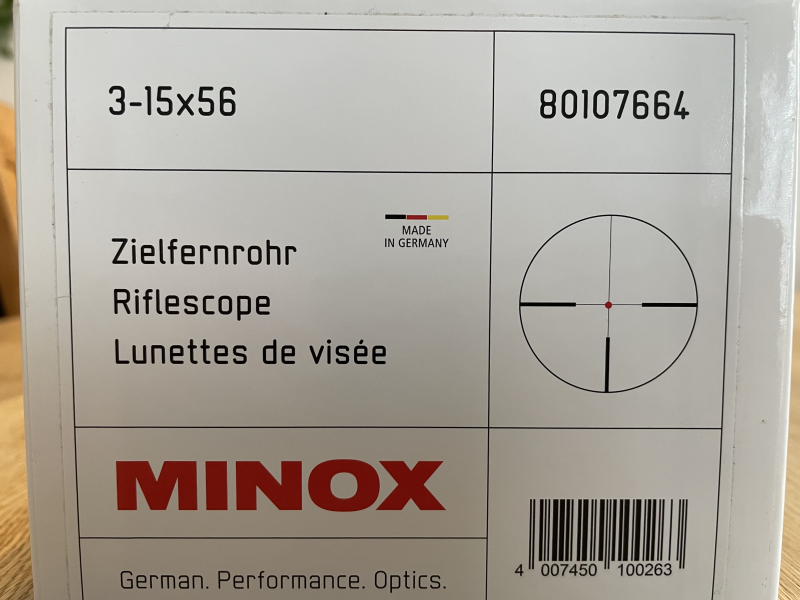 Minox 3-15x56 incl Montage – Bild 1