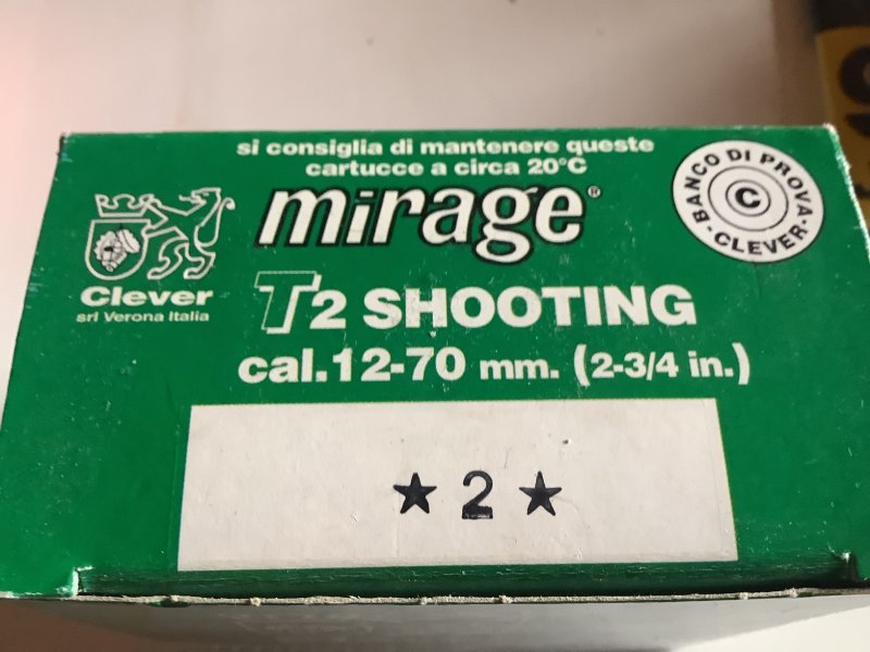 Schrot Mirage 12/70 32g – Bild 1