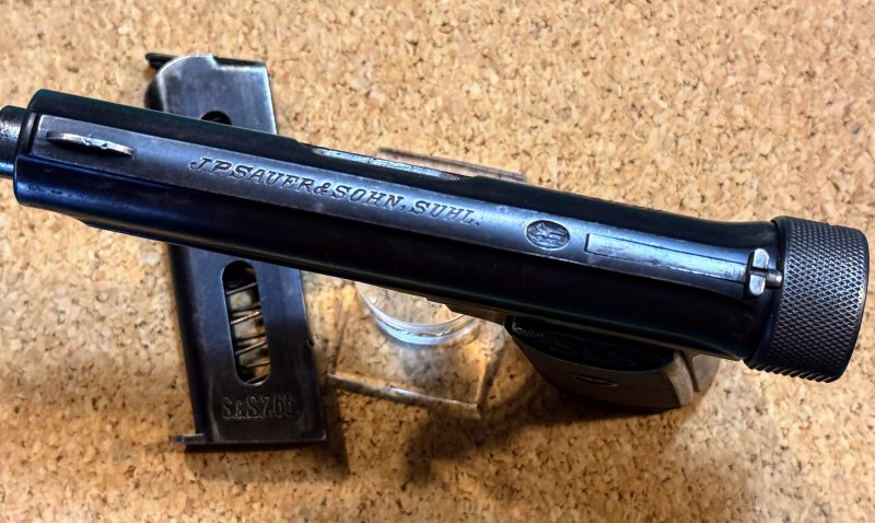 JP. SAUER & SOHN SUHL Pistole Kal. 7,65 mm – Bild 3