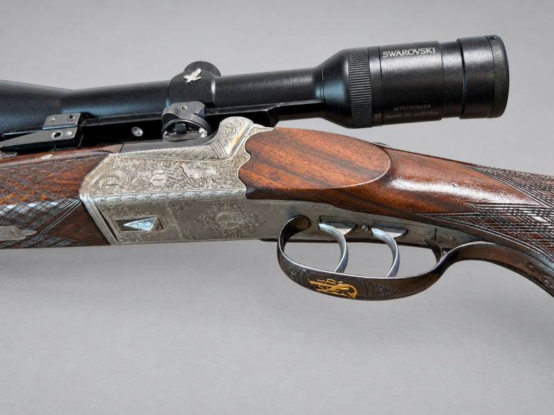 Rarität Bergstutzen Ferlach 7x65 & .22 Mag. – Bild 2