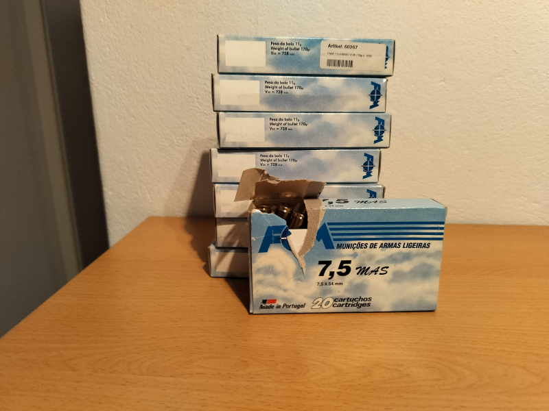 Munition 7,5 MAS – Bild 1