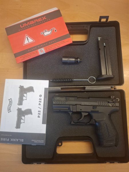 Walther P22 cal. 9mm P.A.K. – Bild 1