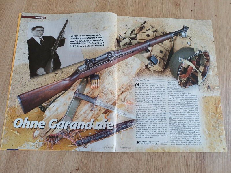 2x Visier 2/ 1991, 7/ 2003, Bajonette, Garand – Bild 2