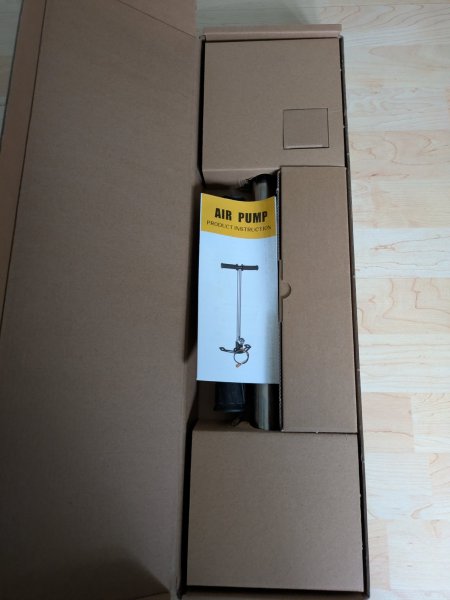 GoGun Scuba Ringer MK1 NEU/UNBENUTZT + Hochdruckpumpe + OVP – Bild 2