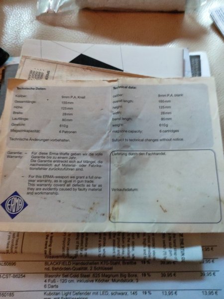 Beschreibung Erma EGP 490 – Bild 1