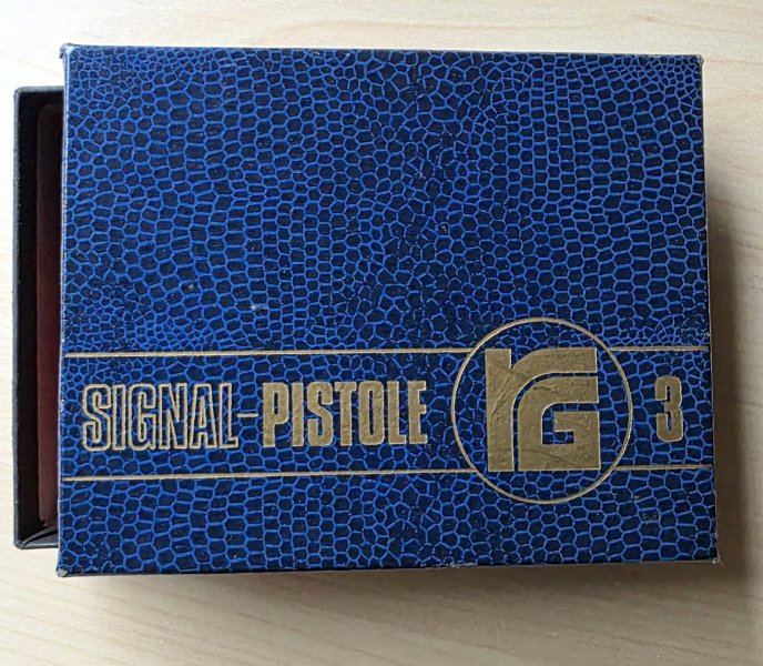 Signal-Pistole RG3 Röhm, Kal. 6mm, PTB33 – Bild 4
