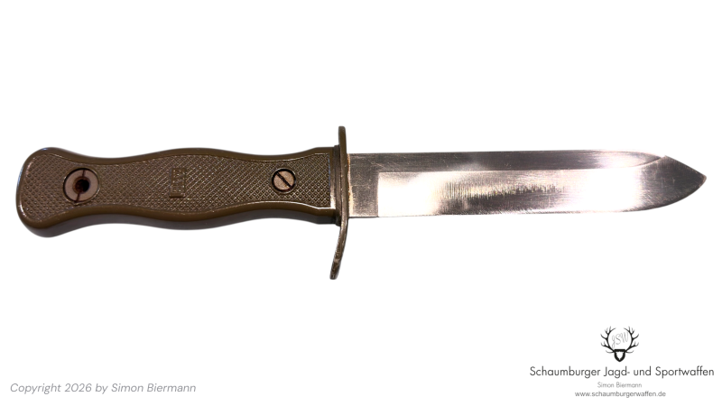 Kampfmesser, Bundeswehr, Original, OFW 73, sehr guter Zustand, ohne Scheide. – Bild 1