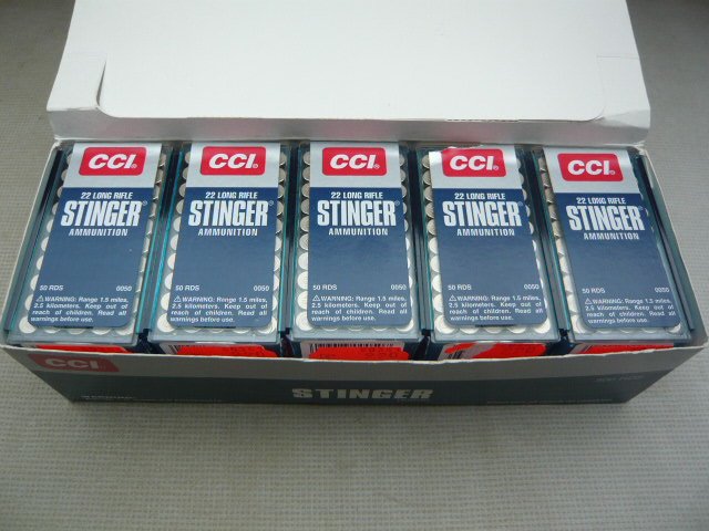 500 Stck. CCI cal..22 lfb Stinger Hohlspitz – Bild 1