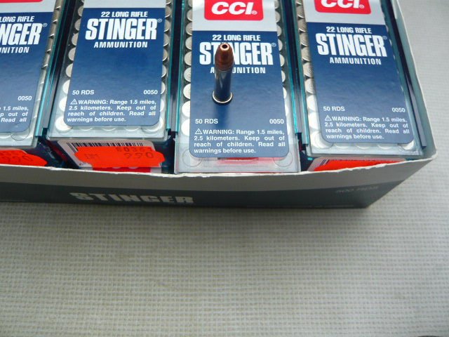 500 Stck. CCI cal..22 lfb Stinger Hohlspitz – Bild 2