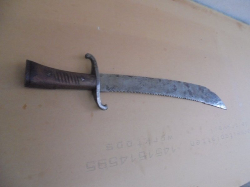 Luftwaffe,Bordmachete mit Sägerücken .2Weltkrieg – nuotrauka 1