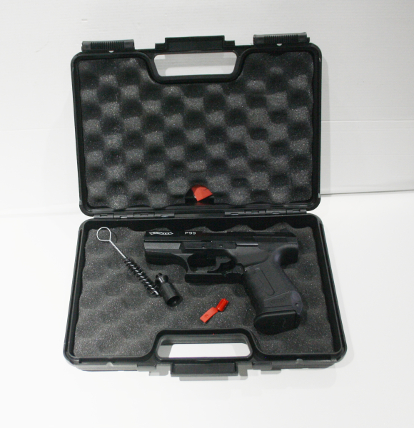 Walther P99 Schreckschuss Pistole 9mm P.A.K. schwarz Sammlung – Bild 1