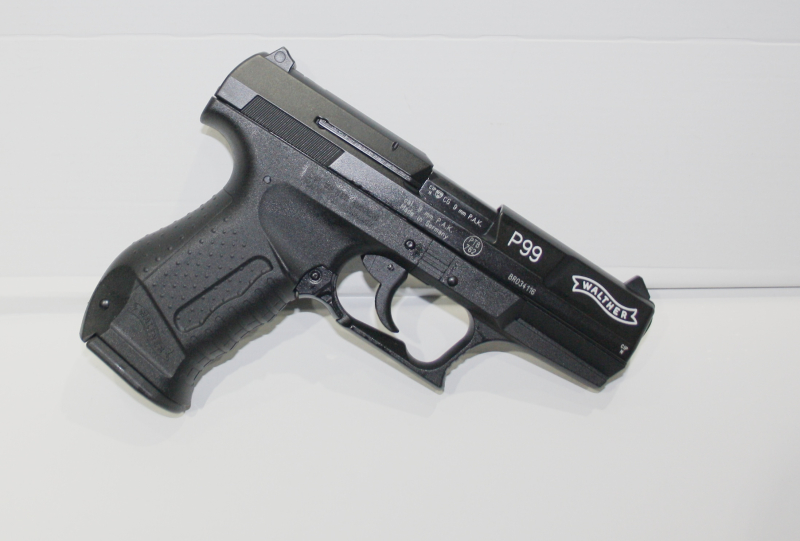 Walther P99 Schreckschuss Pistole 9mm P.A.K. schwarz Sammlung – Bild 3