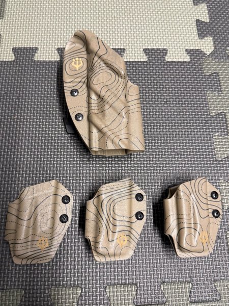 Black Trident LOKI Holster und Magazintaschen für Walther PDP Steelframe – Bild 1