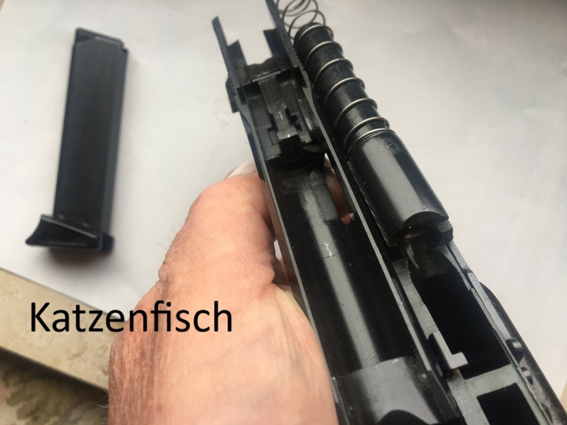 Mauser HSC 84, neuwertig, hochglanz brüniert, Holzgriffschalen, orig. verpackt, 40 Jahre alt!!!!!!!! – Bild 5