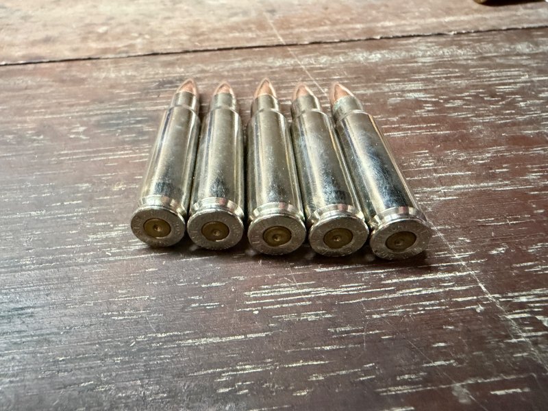 Dekomunition Patrone .308 verchromte Hülse – Bild 3