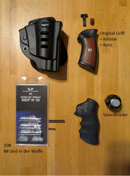Ruger GP 100 Revolver 6“ – Bild 5