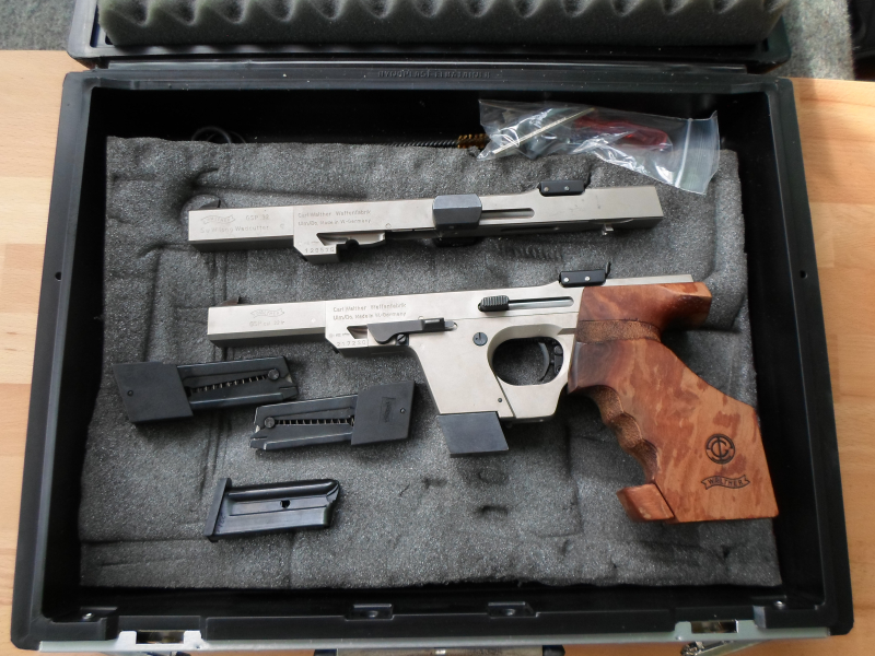 Walther GSP .22 l.r. und Wechselsystem .32 S & W WC – Bild 6