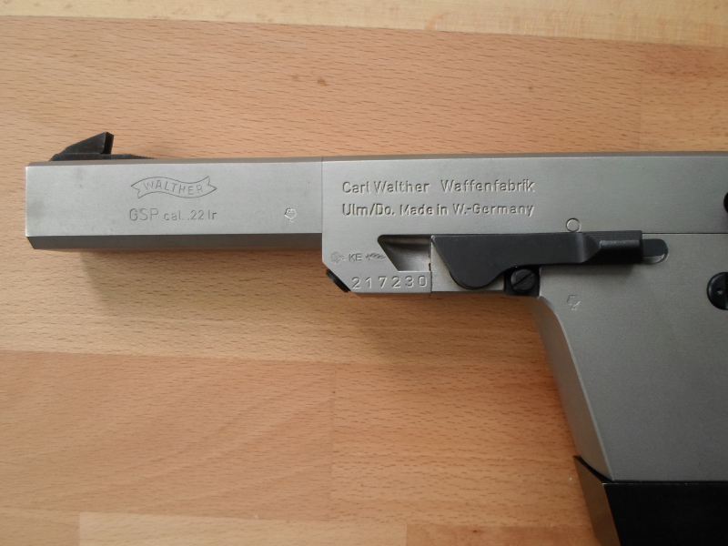 Walther GSP .22 l.r. und Wechselsystem .32 S & W WC – Bild 4