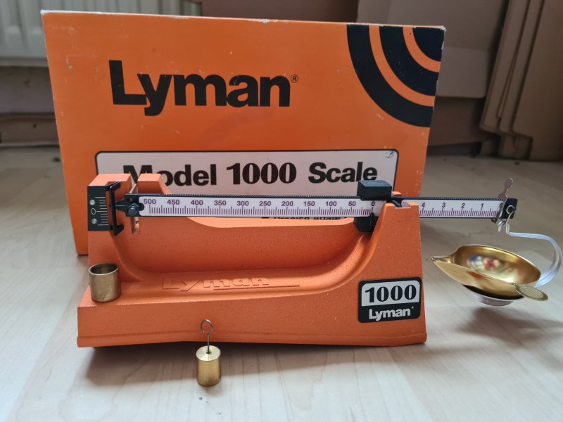 Pulverwaage Lyman Model 1000 Scale neu – Bild 1