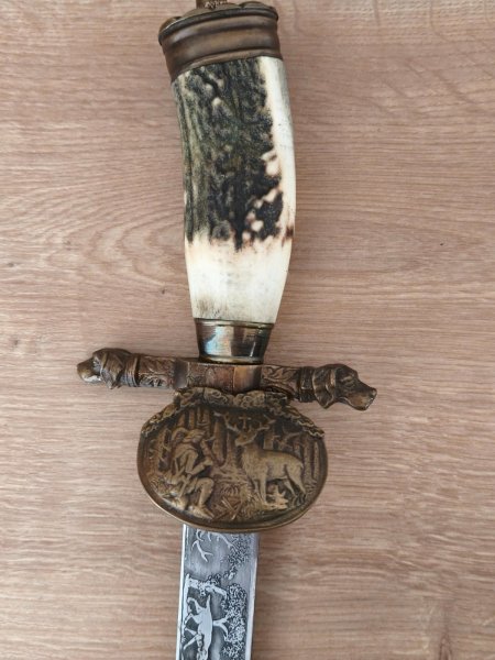 Hirschfänger mit Beimesser – obrázek 6