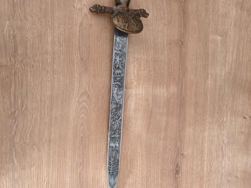 Hirschfänger mit Beimesser – obrázek 3