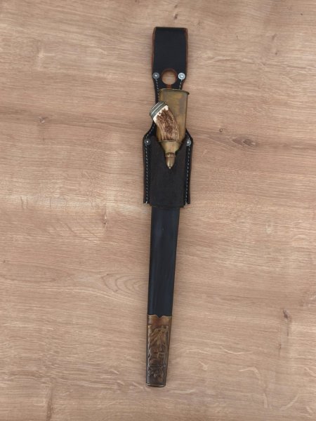 Hirschfänger mit Beimesser – obrázek 5