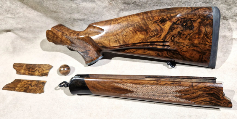 Schaf+ Seitenplatten + Kammergriff für Blaser R93 – Bild 2