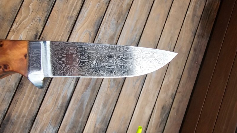 Böker Damast Integralmesser – Limitierte Edition 999 Stück – Nr. 515 – Thuya – Top Zustand – Bild 4