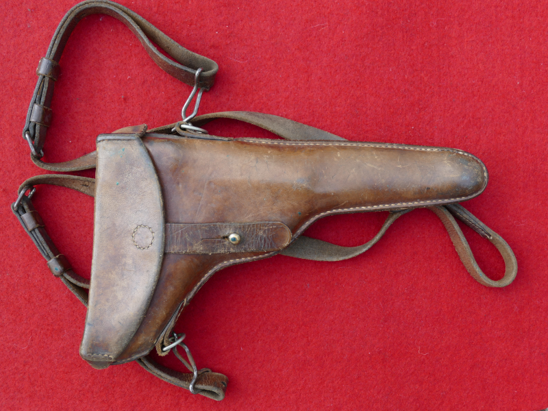 Tasche für Schweizer Parabellum Pistole Mod 06 in exellentem Zustand – Bild 1