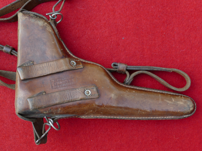 Tasche für Schweizer Parabellum Pistole Mod 06 in exellentem Zustand – Bild 2