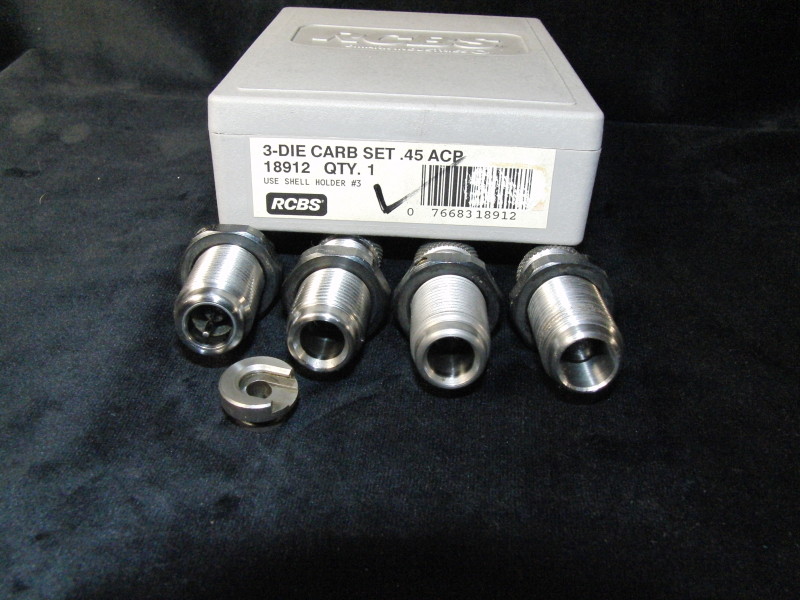 RCBS Matrizensatz .45 ACP 4 Teilig – Bild 1