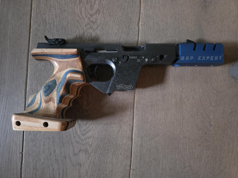 Walther GSP Expert .22lr Griffgröße M original Koffer – Bild 3