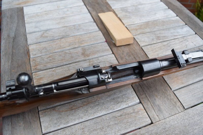 Deutschland Wehrmanngewehr 8,15x46R mit Haenel-Feinvisier Sammlerwaffe – Bild 5