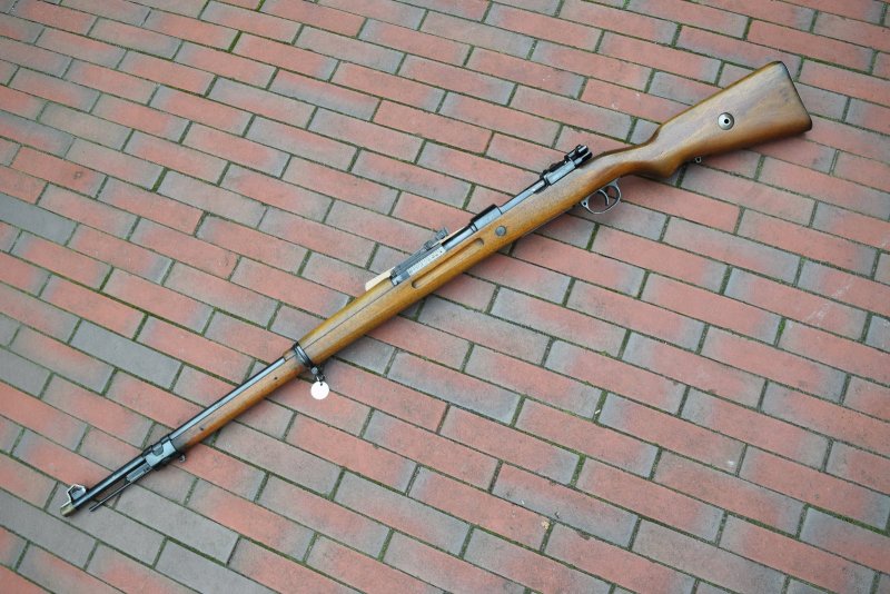 Deutschland Wehrmanngewehr 8,15x46R mit Haenel-Feinvisier Sammlerwaffe – Bild 2