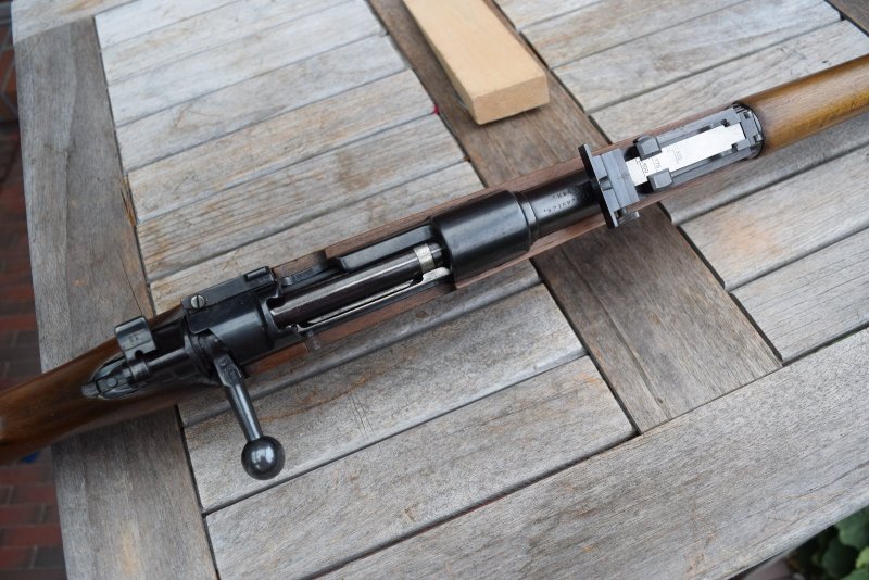 Deutschland Wehrmanngewehr 8,15x46R mit Haenel-Feinvisier Sammlerwaffe – Bild 6