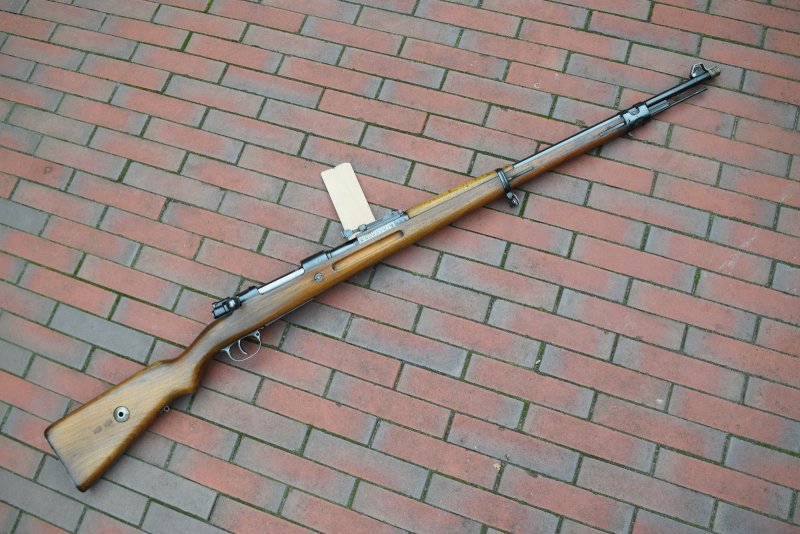 Deutschland Wehrmanngewehr 8,15x46R mit Haenel-Feinvisier Sammlerwaffe – Bild 1