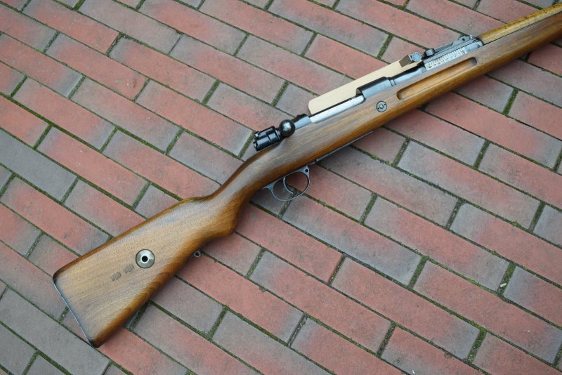 Deutschland Wehrmanngewehr 8,15x46R mit Haenel-Feinvisier Sammlerwaffe – Bild 3