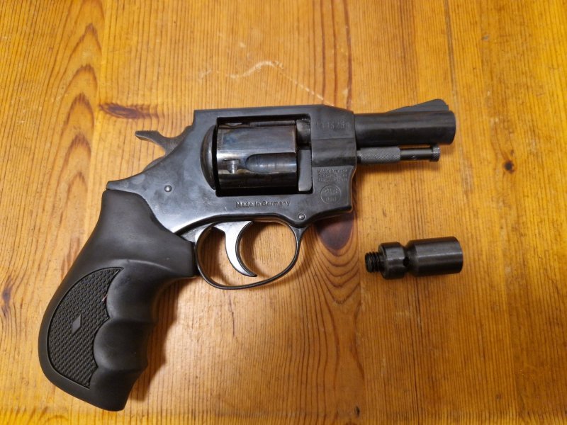 Selten: Arminius HW 10 GR Revolver (Weihrauch) Kal. 9mm R Knall – PTB – Bild 1