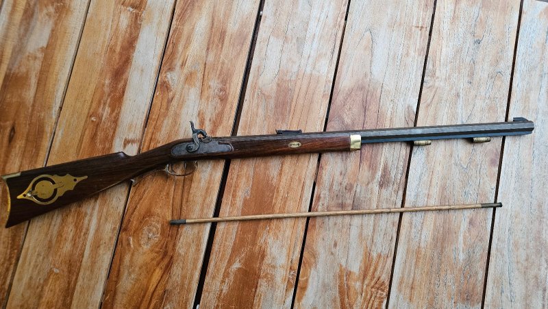 Perkussions-Vorderladergewehr Kal. .45 – Beschossen – Ranson Italia – Bild 2