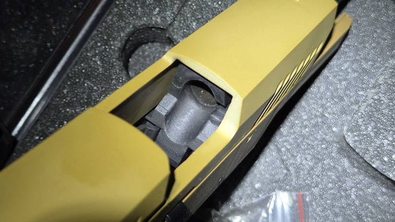 Sig Sauer Schreckschuss Pistole P320 FDE - 9mm P.A.K. – Bild 3